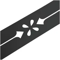 zaun|zu® Sichtschutzstreifen 2,55 m grau 1 St.