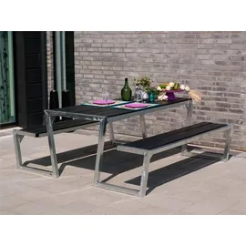 Plus Zigma 176 x 190 x 73 cm Schwarz