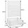 MCW Aluminium Beet mit Rankgitter 158 x 90 x 75 cm Grau