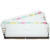 Corsair Dominator Platinum RGB 32GB (2x16GB) 5200MHz CL40 Intel XMP iCUE Kompatibel Computer Speicher - weiß