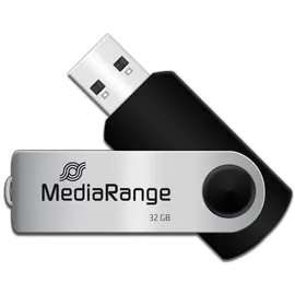 MediaRange Flexi-Drive 32GB schwarz/silber