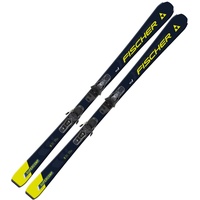 Ski Alpinski Carvingski On-Piste-Rocker - Fischer RC4 Supercomp SLR - 160cm - inkl. Bindung RS10 SLR Z3-10 - Modell 2024 - All Mountain Ski - geeignet für Einsteiger bis Fortgeschrittene