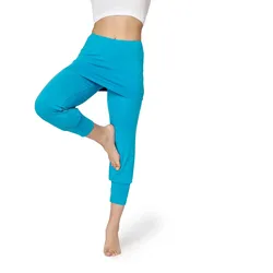 Yoga Hose 3/4 mit Rock BLV50-276 - Blau - S