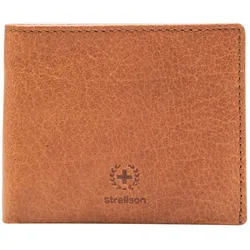 Strellson Herren Geldbörse, echtes Leder - Blackwall Billfold H8, 9x11x2cm (HxBxT) Hellbraun
