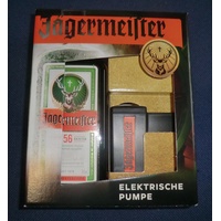 40€/L Jägermeister Kräuterlikör mit elektrischer Pumpe 0,7L 35%Vol.Alk.Limitiert