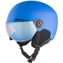 Alpina Sports Zupo Visor Q Lite Kinder Skihelm Blau 54 58