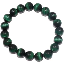 FIRETTI Schmuckset FIRETTI "Multipack Schmuck Geschenk Halskette Edelstein", grün (messingfarben, grün, grün), Schmuck_Sets, Damen, Messing, Schmuckset, Made in Germany - mit Tigeraugen