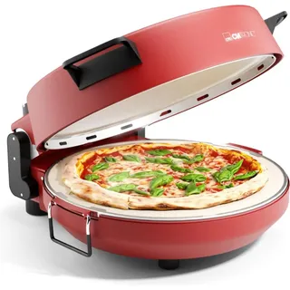 Clatronic PM 3787 Pizzamaker, Tischgrill, rot