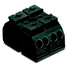 WAGO 862-552 Geräteanschlussklemme Federklemme Schwarz