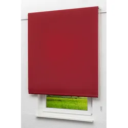 Lysel Outlet - Basisrollo Tageslicht Bordeauxrot, (B x H) 152.50cm x 190cm in rot/bordeauxrot