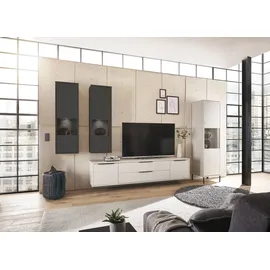 Mäusbacher Hängevitrine Bonnie 41 x 32 x 132 cm Schwarz