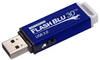 Kanguru Solutions Kanguru FlashBlu30 USB 3.0 with Write Protect Switch