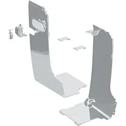 Geberit Designabdeckung seitl. f. externen WA 243251211 zu Geberit AquaClean Mera glanzverchromt
