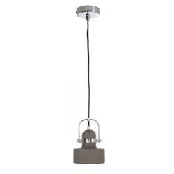 Deko-Light Pendelleuchte Pavonis E27 Beton Dunkelgrau 342104