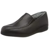 Manitu Home Herren 240033 Hausschuh, Schwarz,48 EU