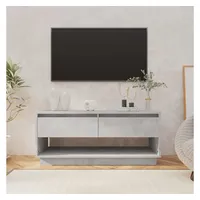 Furnicato TV-Schrank Betongrau 102x41x44 cm Holzwerkstoff