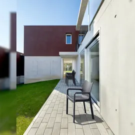 CLP Gartenstuhl Diva 4er Set stapelbar  schwarz