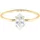 Elli Ring Damen Verlobung Marquise mit Zirkonia Steinen Stein in 925 Sterling Silber