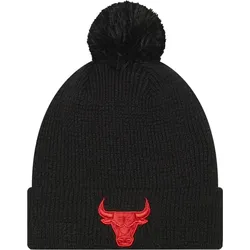 Mütze Herren Team Pop Bobble Beanie Chicago Bulls Hat Einheitsgröße