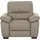 Calia Italia Sessel Gaia Leder 100 x 92 x 94 cm beige