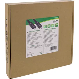 InLine USB-C 3 m Schwarz