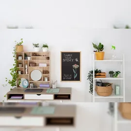 ALLboards Schwarze Kreidetafel 60×40 cm, ECO-Holzrahmen