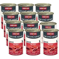 ANIMONDA GranCarno Junior Geschmack: Pute 12x400g