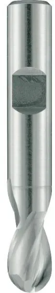MAYKESTAG Radiusfräser-HSS-ECo8 kurz, Zweischneider, 10,0 mm