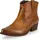 felmini wide fit Stiefelette in Mittelbraun | Braun - 42