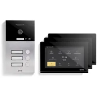 GVS - 3-Familienhaus IP Video Türsprechanlage AVS1091U - Mit