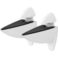 Dolle Wohnregale Dolle Metallclip-Set Ara verstellbar 0,6-2,5 cm weiß