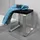 Repabad Orlando Hocker 36 × 30 × 45 cm Schwarz