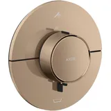 Hansgrohe AXOR ShowerSelect ID Thermostat Unterputz, rund, 2 Verbraucher - polished red gold