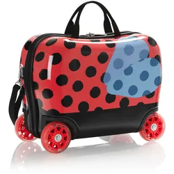 Heys  Kids Aufsitztrolley Lady Bug  40,5 cm   4 Rollen - Rot