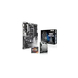 Aufrüst-Kit Bundle Ryzen 5 5600X 6X 3.7 GHz Prozessor, 8 GB DDR4, ASUS Prime B450-Plus Mainboard (Komplett fertig zusammengebaut inkl. Bios Update und Funktionskontrolle)