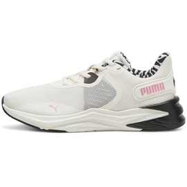 Puma Disperse Xt 3 Wns Animal Remix Road Running Shoes, Warm White-Fast Pink-Puma Black, 38 EU