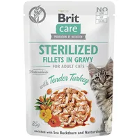 Brit Katze 24 x 85g Fillets in Gravy Tender