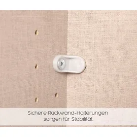 Rauch Kleiderschrank Alba 91 x 197 x 56 cm Weiß
