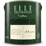ELLE DECORATION Wandfarbe Weiß matt 2,5 l