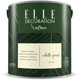 ELLE DECORATION Wandfarbe Weiß matt 2,5 l