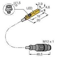 Turck Magnetfeldsensor BIM-UNR-AN6X-0,3-RS4