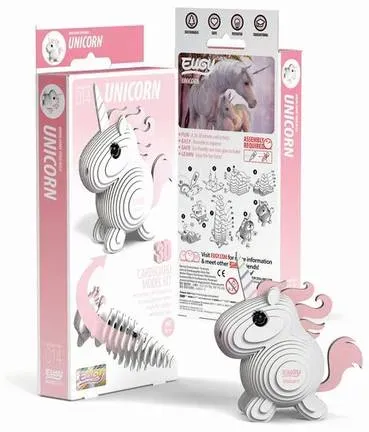 Preisvergleich Produktbild Eugy - 3D Bastelset Einhorn