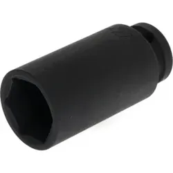 Gedore red Schlagschraubereinsatz, Nuss, 1/2" 12,5 mm Antrieb, 6-kant, SW 27 mm, lang, maschinenbetätigt, Auto/KFZ, R63002715