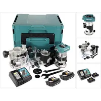 Makita DRT 50 RAJ X2 Akku Multifunktionsfräse 18 V