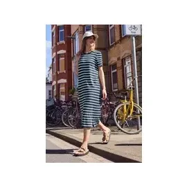 street one studio Midikleid Blau 34
