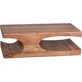 Wohnling Couchtisch Holz akazie 118,0 x 70,0 x 38,0 cm