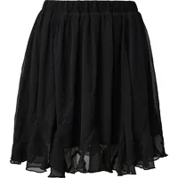 QS Chiffonrock Damen Schwarz 36