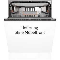 GORENJE vollintegrierbarer Geschirrspüler "GV673A67", A (A-G), silber (silberfarben), B:59,8cm H:81,6cm T:55,5cm, Geschirrspüler, Energieeffizienzklasse A