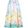 Vera Mont Maxirock Damen Floral Blau/Rot 38