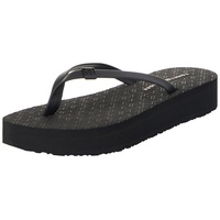 Tommy Hilfiger Damen Flip Flops Beach Sandal Badeschuhe, Schwarz (Black), 39